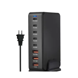 [Taxa Inclusa] Carregador De Mesa Bakeey 268w Com 8 Sadas Usb (3 Usb-A + 5 Usb-C) Pd Qc